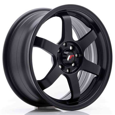 Japan Racing JR Wheels JR3 16x7 ET40 4x100 4x114 3 Black JDMDistro