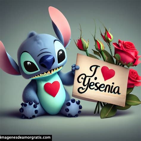 Imagenes Con Nombre D De Amor Con Stitch