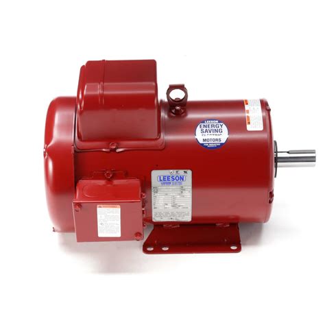 Leeson Farm Duty Electric Motor Hp Rpm Volts Single