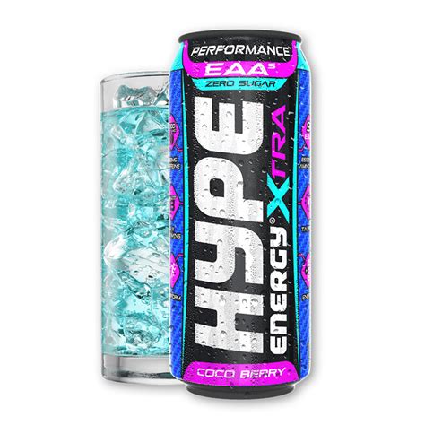 Buy Hype Energy Sport Drink Xtra Coco Berry 500mg X 12 Pcs In Dubai