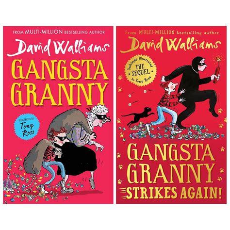 Gangsta Granny Series 2 Books Collection Set (Gangsta Granny and