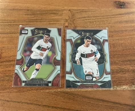 Cristiano Ronaldo Lot 2022 23 Panini Select FIFA Mezzanine SP Terrace