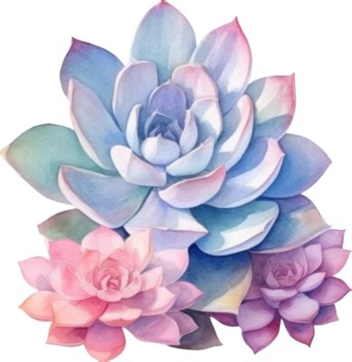 Succulents PNGs for Free Download