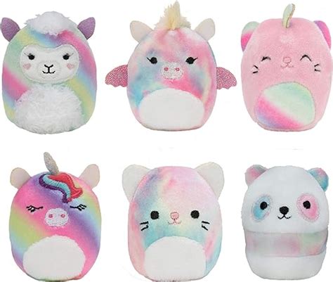 Squishville Door Squishmallow Mini Pluche Rainbow Dream Squad Zes 2