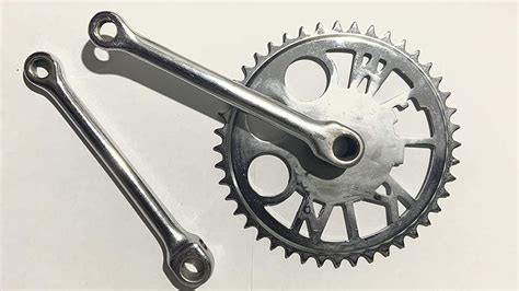 Bike Single Speed Fixed Gear Alloy Steel Crankset T Mm Cottered