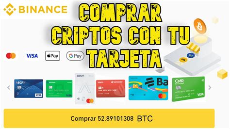 Como Comprar Criptomonedas Con Tarjeta De Credito O Debito En Binance