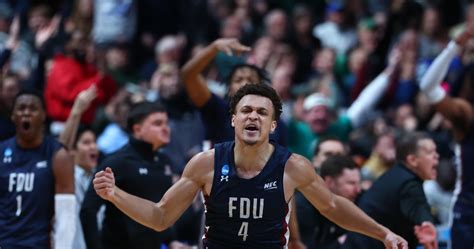 No 16 Fdu Shocks Cbb World With All Time Ncaa Mens Tournament Upset