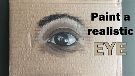 How To Paint An Eye With Oil Paints Easy Tutorial For Beginners