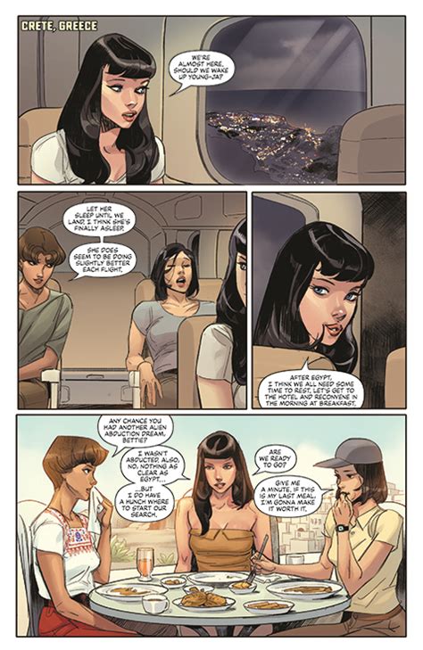 Bettie Page The Alien Agenda Comic Book Preview