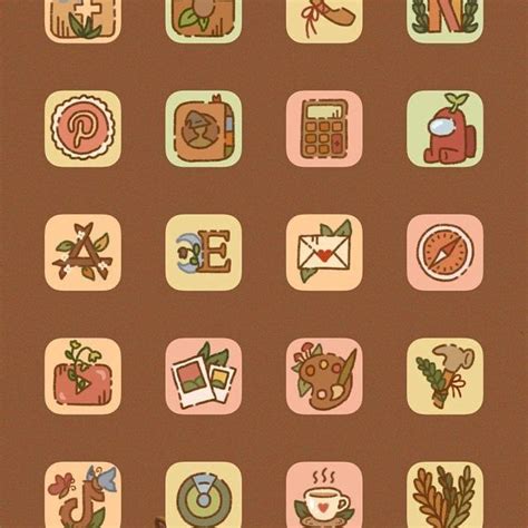 Cottagecore Aesthetic App Icons Ios 14 Free Iphone App Icons W Clan