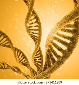 Digital Illustration Dna Structure Colour Background 스톡 일러스트 271411289