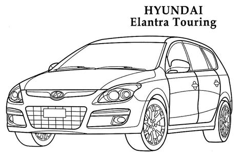 Hyundai Coloring Pages Coloring Pages