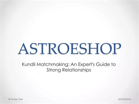 Ppt Kundli Matchmaking An Experts Guide To Strong Relationships