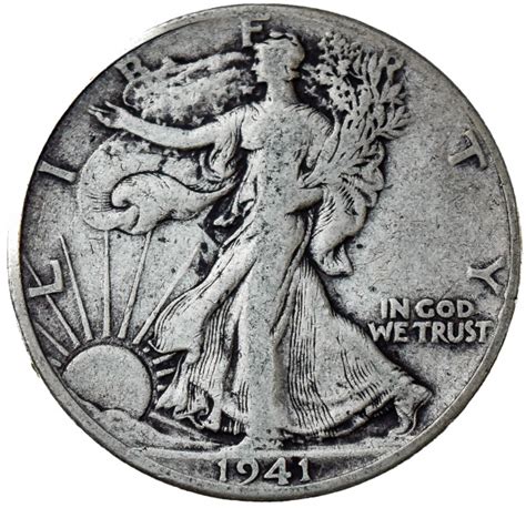 Moeda Dos Estados Unidos 50 Cents Half Dollar Walk