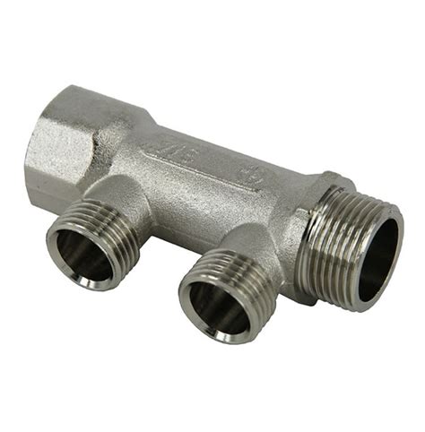 Коллектор 3/4"x1/2" РН - 2 выхода - купить с доставкой по выгодным ...