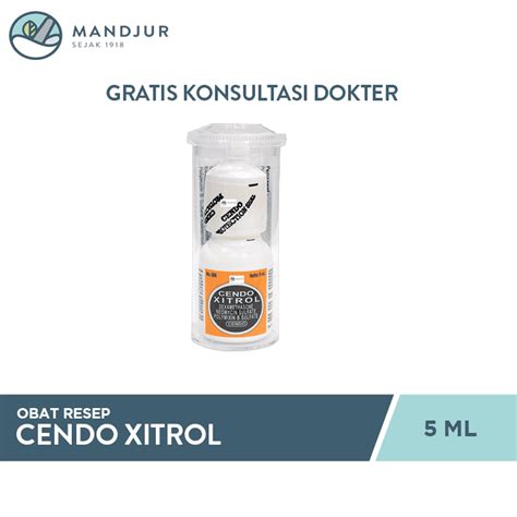 cendo xitrol eye drop  ml apotek mandjur