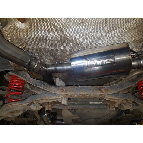 Kms Motorsport Cat Back Exhaust Valved Focus Mk2 St225