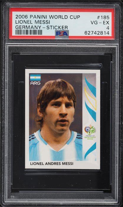 2006 Panini World Cup Lionel Messi 185 WC Rookie Catawiki