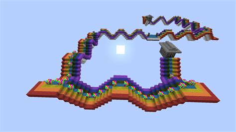 Grand Lucky Block Race Unique Tracks 1 8 PopularMMOs Maps