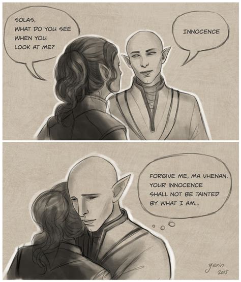 Innocence Solas X Lavellan By Slugette On Deviantart