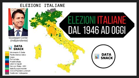 ELEZIONI POLITICHE ITALIANE Dal 1946 Ad Oggi YouTube