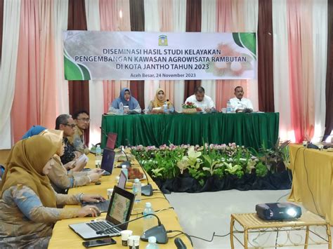 Pemkab Aceh Besar Dan Fp Usk Publikasikan Hasil Studi Kelayakan