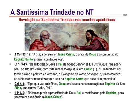 Aula A Trindade No Novo Testamento Ppt Carregar