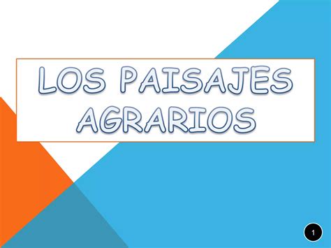 Paisajes Agrarios Ppt