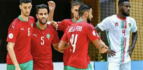 CAN Futsal Le Maroc écrase les Comores Mountakhab Les Lions de l