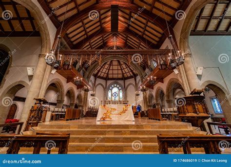 Interior View of the All Saints Episcopal Church Editorial Stock Image ...