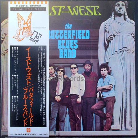 Paul Butterfield Blues Band East West Japan Lp With Obi