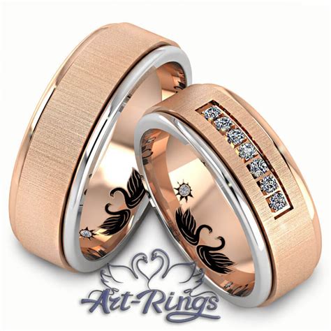 Парные обручальные кольца Арт. 613: цены, купить в Москве