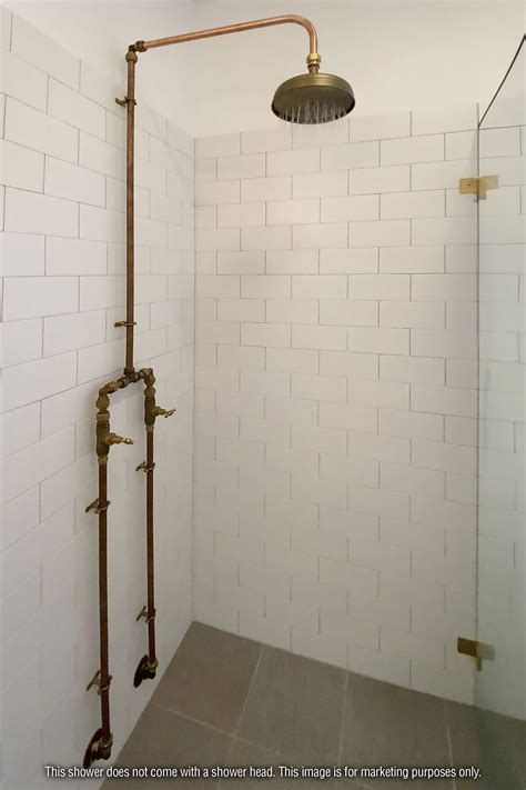 Banksia Copper Outdoor Shower Hot And Cold Bespoke Copper