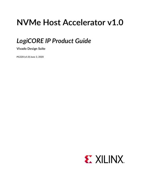 Pdf Vivado Design Suite Xilinx Core Specifics Supported Device