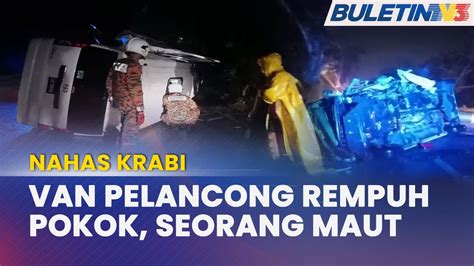 KEMALANGAN Van Ke Krabi Terbabas Seorang Maut Tujuh Cedera YouTube