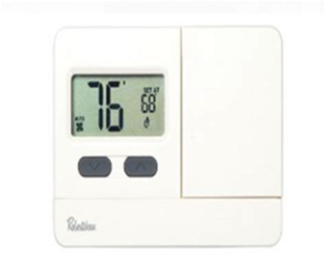 Robertshaw Rs2110 Economy Series Non Programmable Thermostats Rfwel Engr E Store