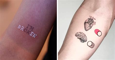 115 Powerful Mental Health Tattoos To Help You Heal Bored Panda