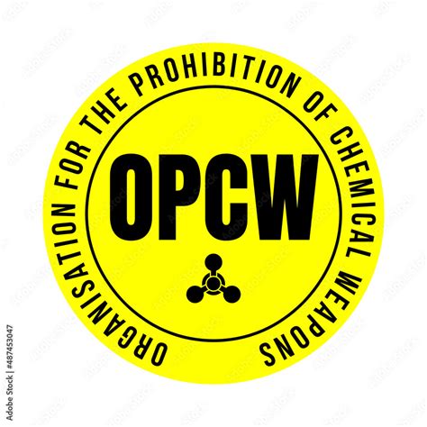 Opcw Organisation For The Prohibition Of Chemical Weapons Symbol Icon