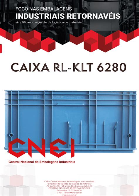 CAIXA RL-KLT 6280 - VDA - HOMOLOGADA | cnei.com.br