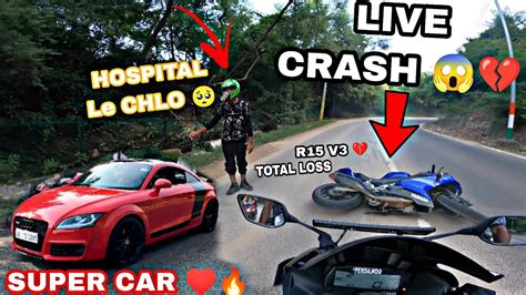 Crash Ho Gya 💔😰 Ride Gone Wrong🥺 Aalyanvlogs1299 And Emstuntz4479 Training Back Workout