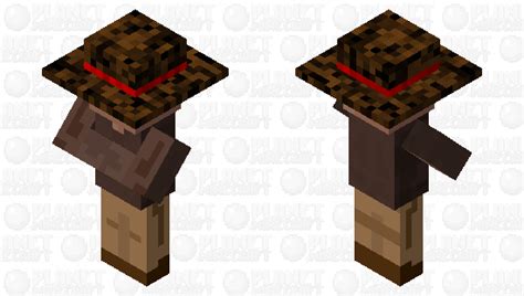 Realistic Villager Minecraft Mob Skin