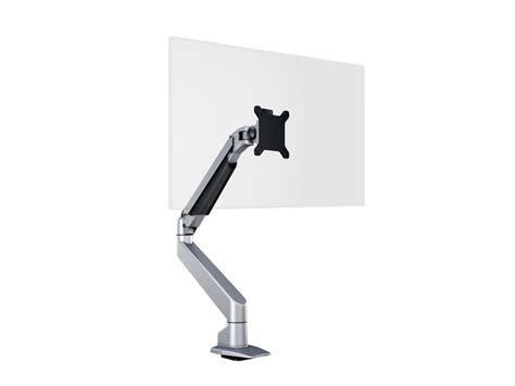 Monitorhalter Mit Gasfeder Bis Silber Metall Tisch Einfach