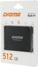 SSD накопитель Digma Run P1 DGSR2512GP13T 512ГБ, 2.5", SATA III, SATA ...
