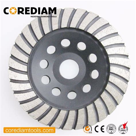 125mm Single Row Turbo Segment Diamond Cup Grinding Wheel Diamond