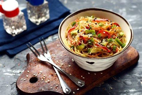 15 рецептов самой вкусной фунчозы с овощами