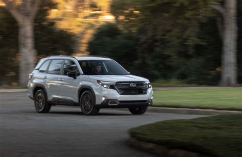 An All-New Next-Gen Subaru Forester Hybrid Emerges From The Shadows ...