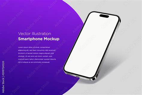 Modern Mock Up Smartphone For Preview And Presentation For Ui Ux