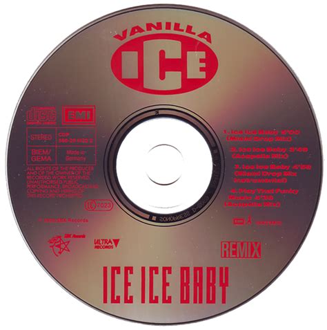 Ice Ice Baby (Remix Single) — VanillaIce.com – The Only Official Source