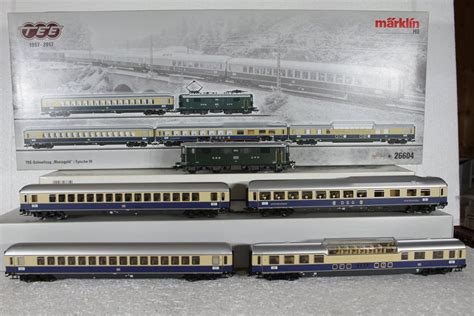 Märklin 26604 SBB TEE Schnellzug Rheingold Mfx Sound Kaufen auf