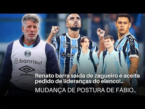 RENATO BARRA SAÍDA DE ZAGUEIRO l MUDANÇA DE POSTURA DE FÁBIO l UM